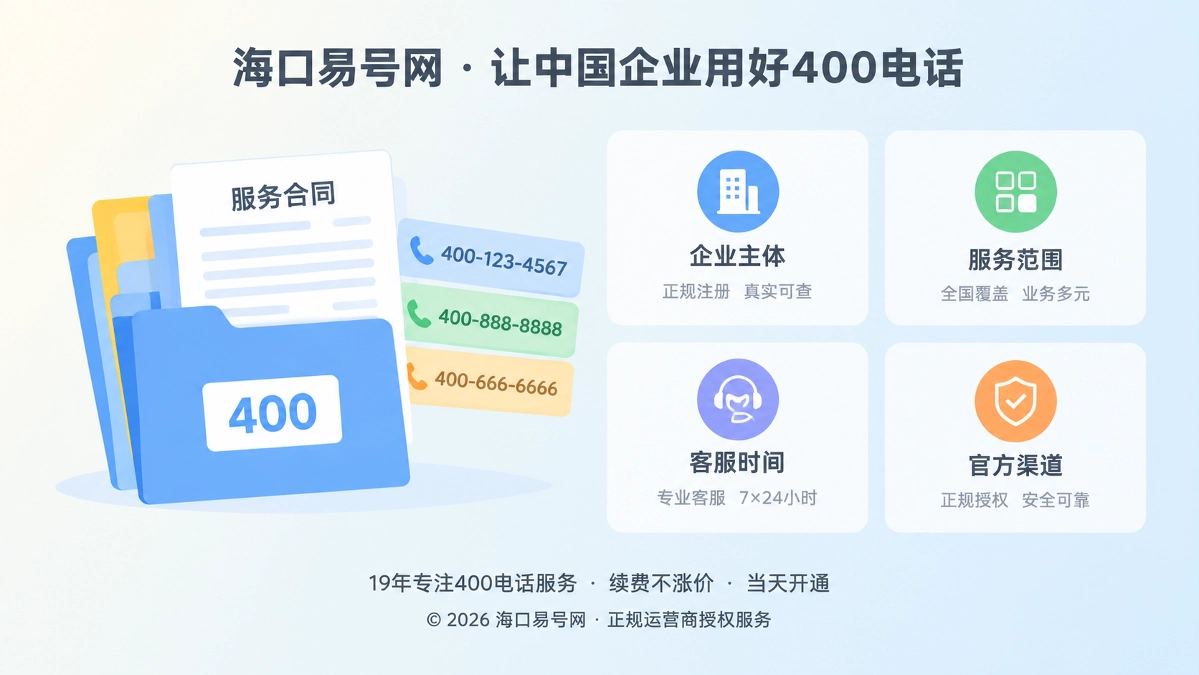 2026年400电话办理后，如何建立可验证资料体系